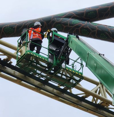 Retorqueing a roller coaster